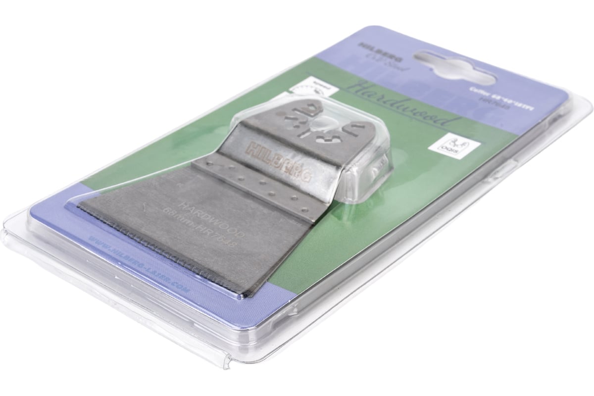 Полотно пил. по дер/тверд. погруж. Hilberg 68*40*18мм TPI HR7648