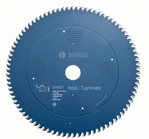 Диск пильный 254х30х84T LAM.BOSCH 2608642135
