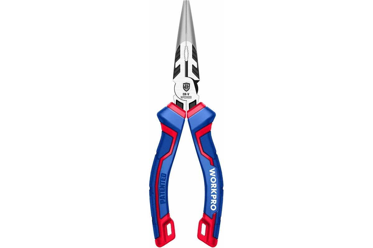Длинногубцы Workpro CR-V 160мм 6" WP231020