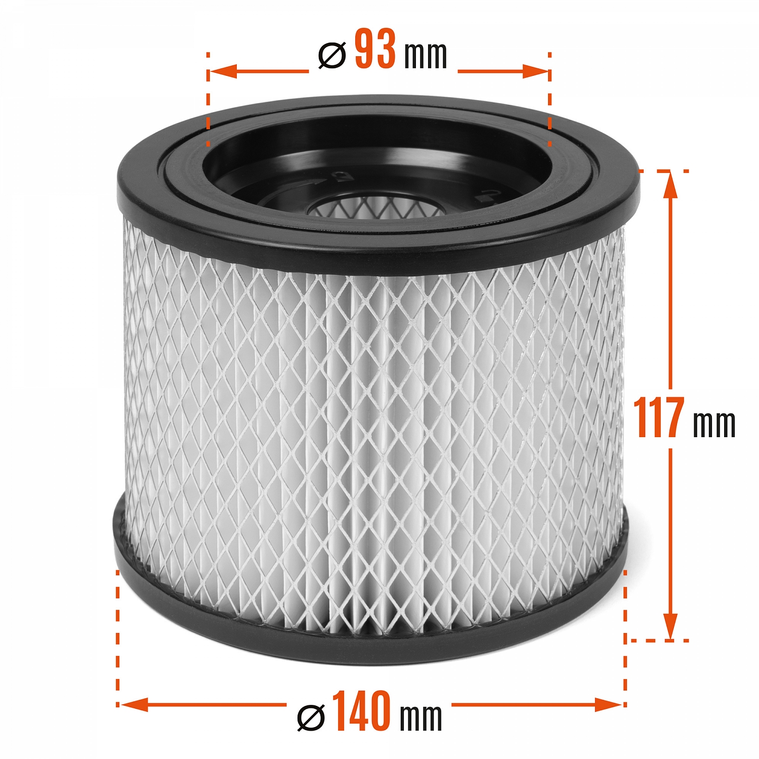 Фильтр складч. DAVC 25HF-11 DAEWOO (DAVC 2014(S)/ 2514S/ 2516S/ 2500SD / 2000(S)