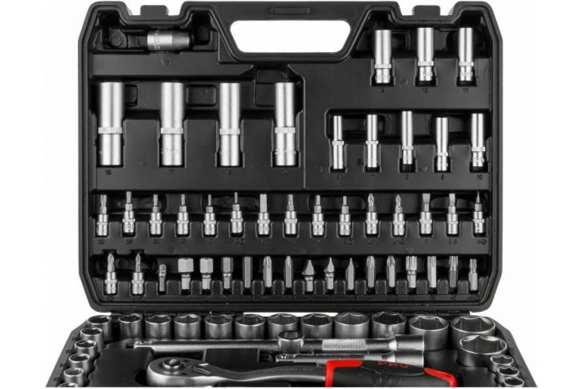 Набор гол. и бит 94пр. 1/4",1/2" PRO STARTUL STUTTGART (PRO-094S)