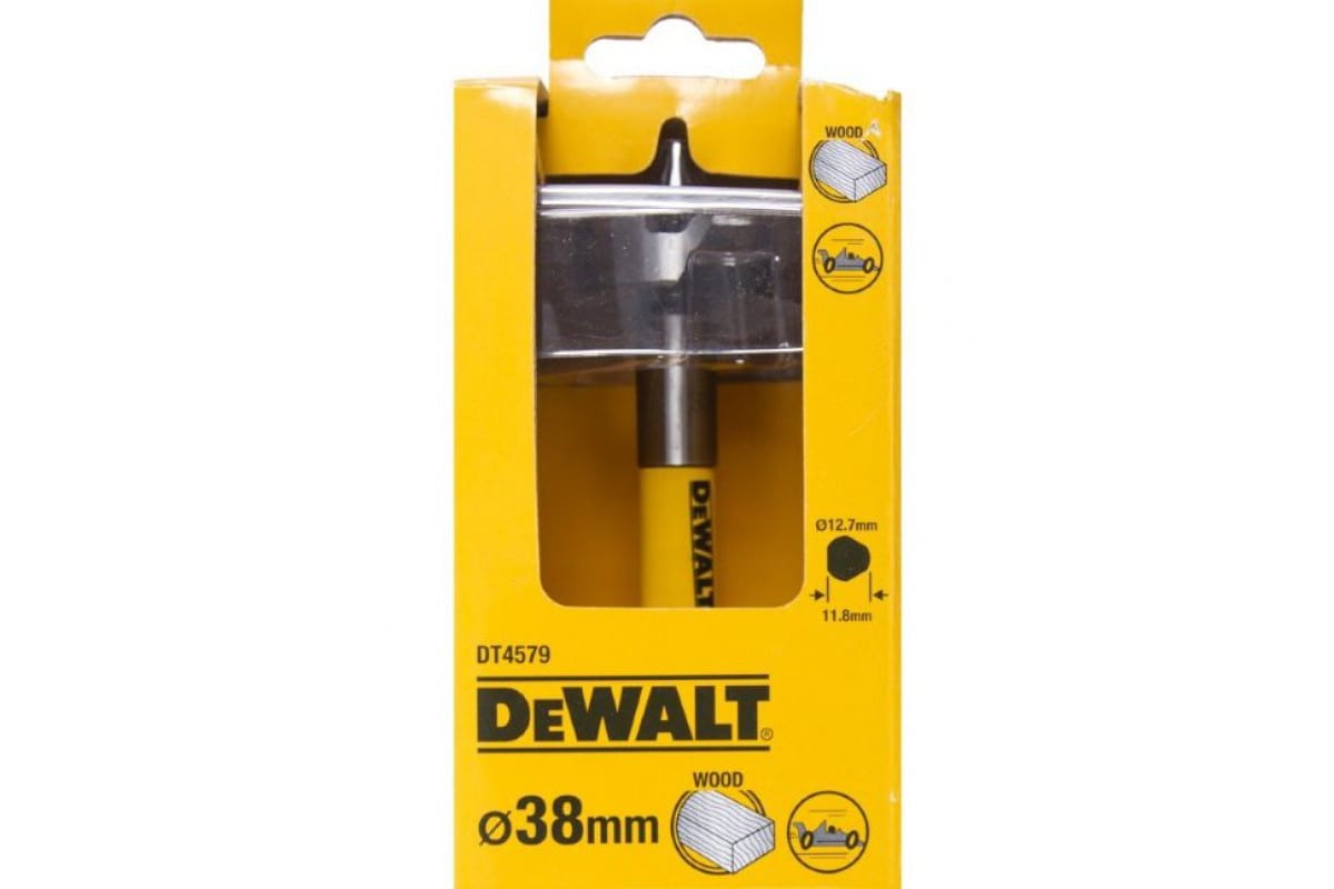 Сверло Форстнера 38х90 DeWALT DT4579-QZ