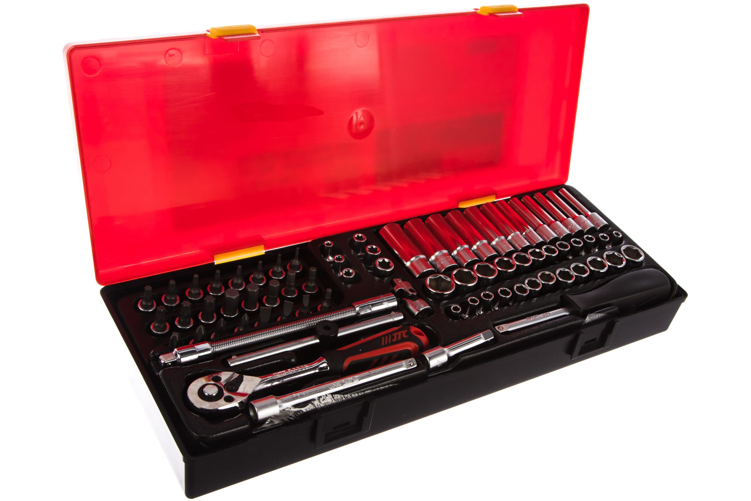 Набор торц.гол. 73пр 1/4" 6гран (4-14мм) JTC-K2732