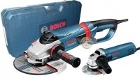Болгарка GWS 24-230 LVI+GWS 850C кейс BOSCH 0615990CZ8