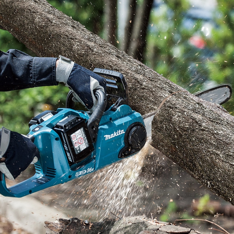 Акк.пила цепная DUC353PT2+2акк.BL1850B+з/у DC18RD Makita