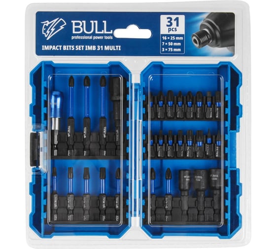 Набор бит уд. BULL Impact IMB 31пр. кейс 1335706