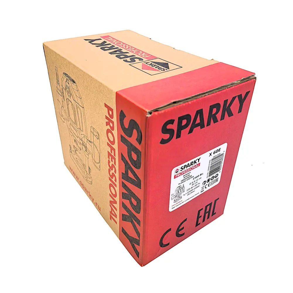Фрезер X 60E PROFESSIONAL SPARKY 13000151906