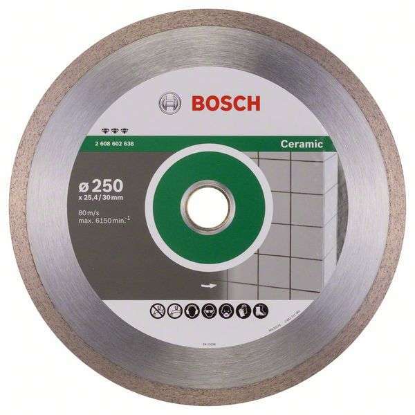 Алм.диск 250х30/25,4 Bf Ceramic BOSCH 2608602638