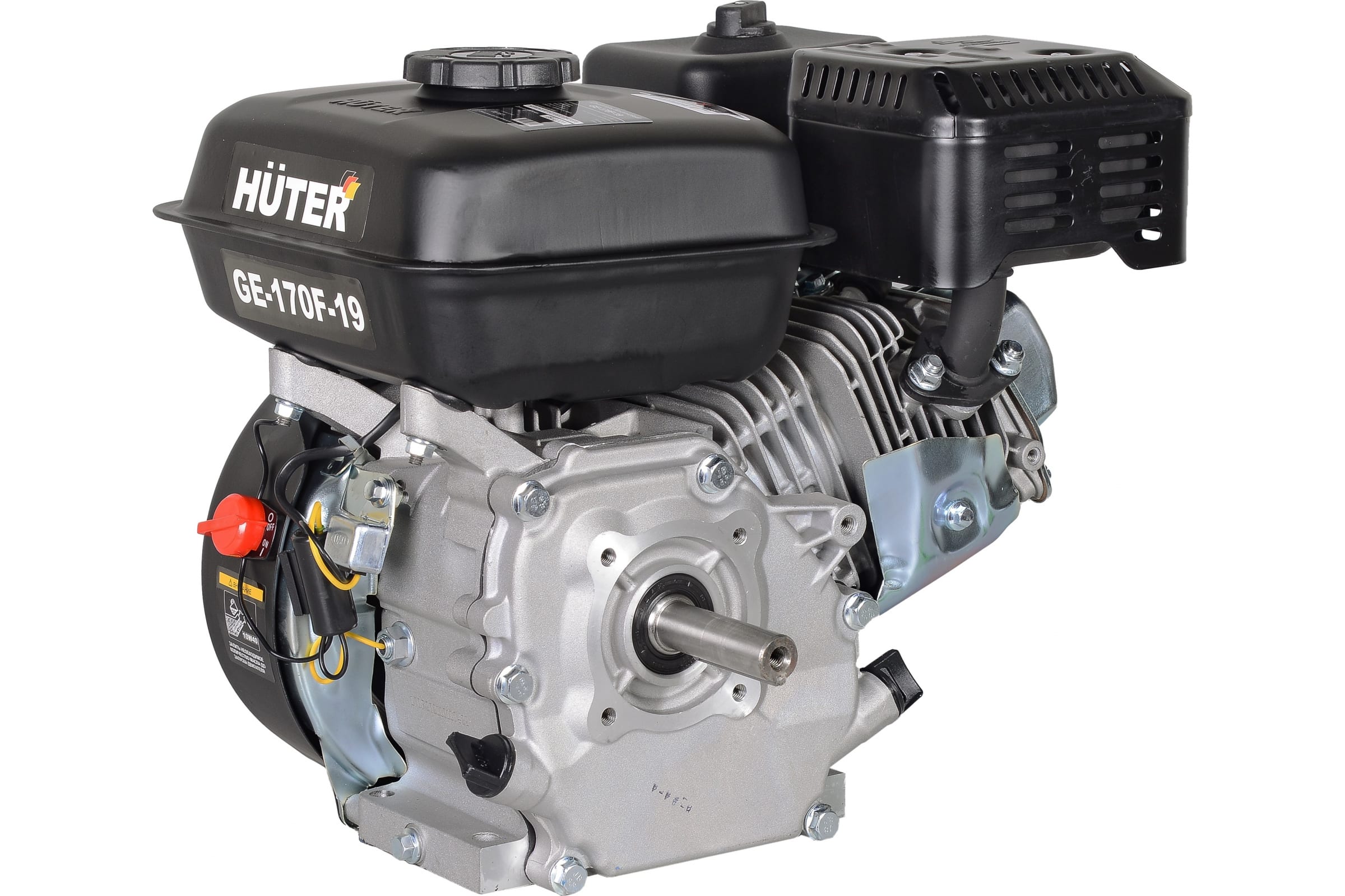 Двигатель бенз. GE-170F-19 7 л.с HUTER 70/15/1