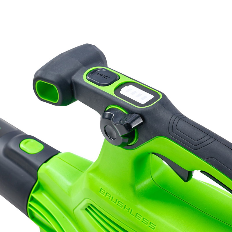 Воздуходув-Садовый Пылесос акк. GreenWorks GD40BV 4Ач(1акк.+ЗУ) 2406907UB