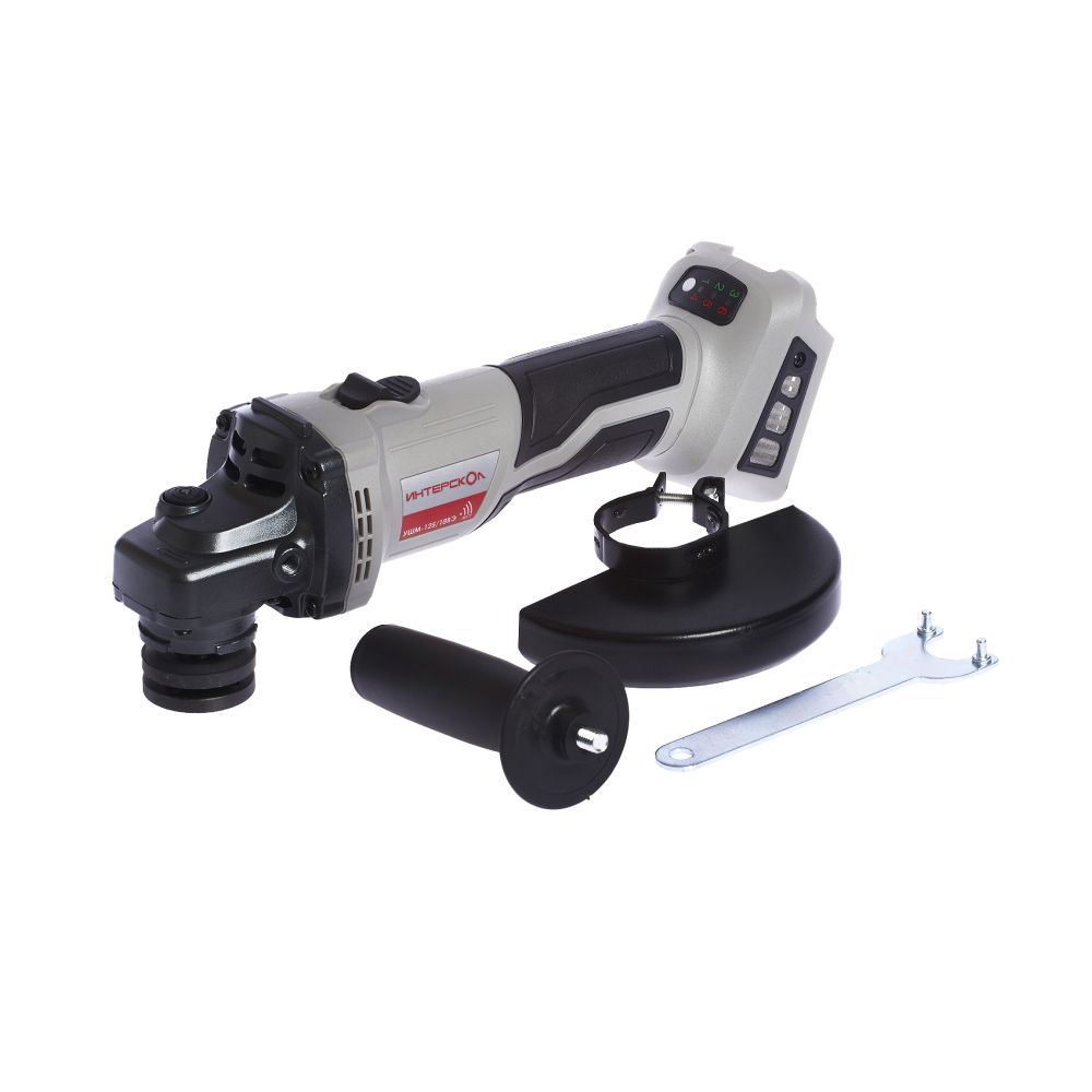 Акк.болгарка УШМ-125/18ВЭ Li-ion (1акк.4,0А/ч,ЗУ) АПИ Интерскол кейс 684.4.1.70