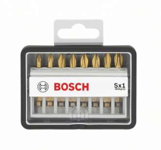 Набор бит Robust Line  8   Sх3 Max Grip BOSCH 2607002572