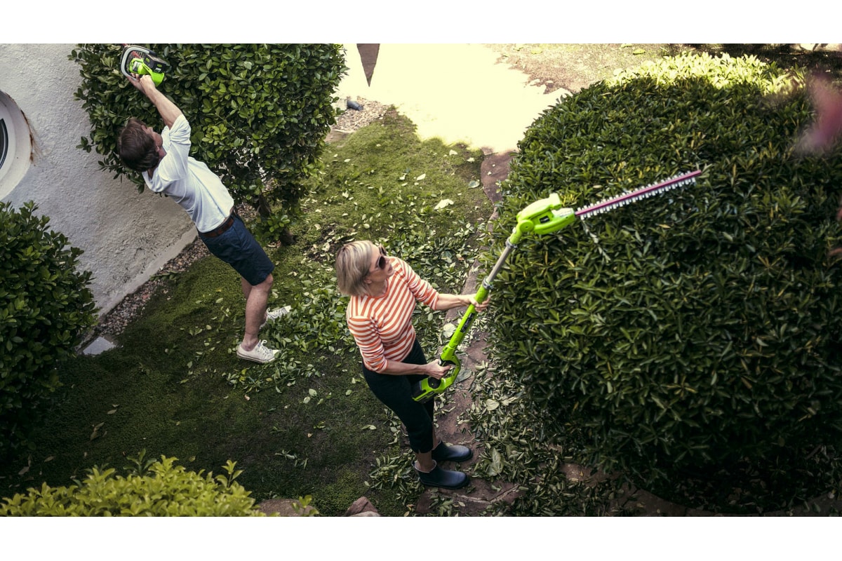 Кусторез штанговый акк. G24PH51 GreenWorks без акк. и з/у 2300707