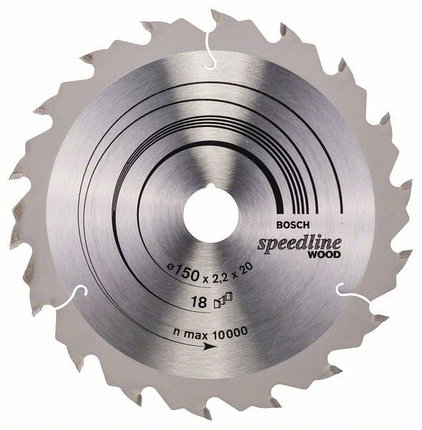 Диск пильный 150х16 9z SPEEDLINE BOSCH 2608640808