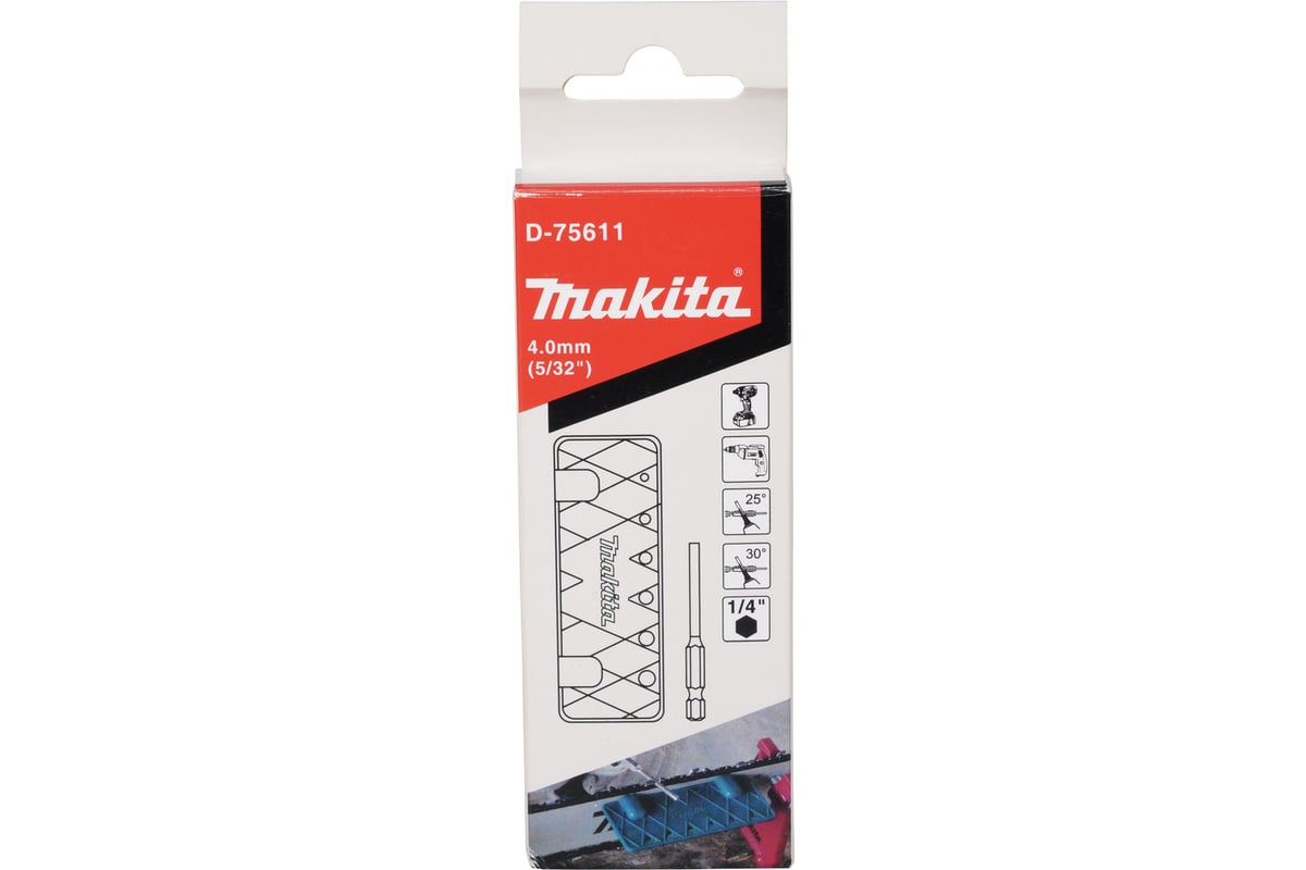 Бита-напильник с шаблоном 4мм Makita D-75611