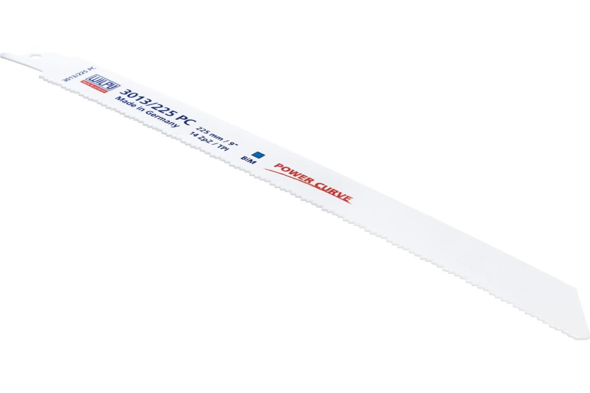 Пилка д/саб.пилы 3013/225 (5 в уп) WILPU 1472200005 сталь/нерж./цв.мет.