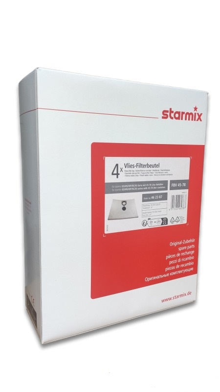 Мешок флисовый FBV 45-78  (4шт.)  STARMIX 462387