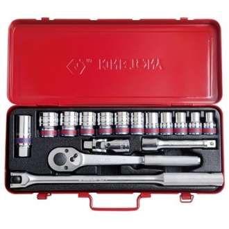 Набор гол. 16пр 1/2" 12гр (10-27) 4016MR KINGTONY