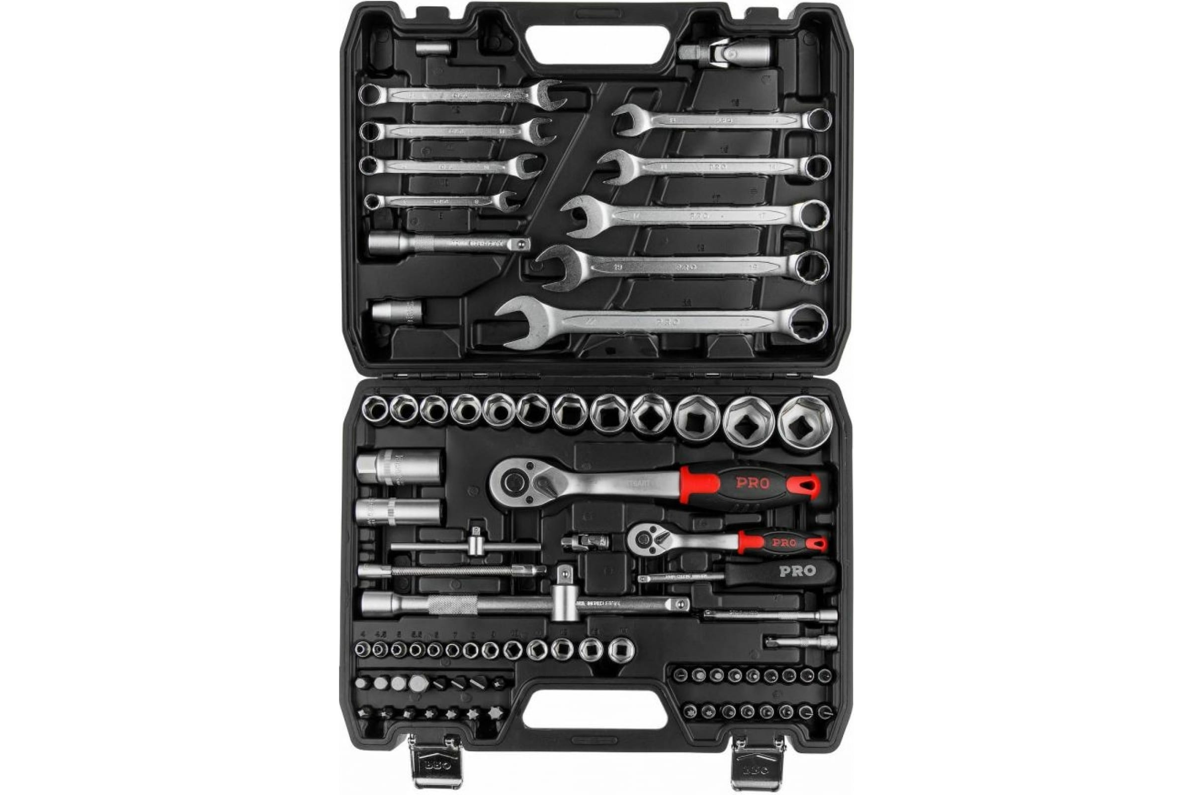 Набор гол. и ключей 82пр 1/4",1/2" PRO STARTUL STUTTGART PRO-082S