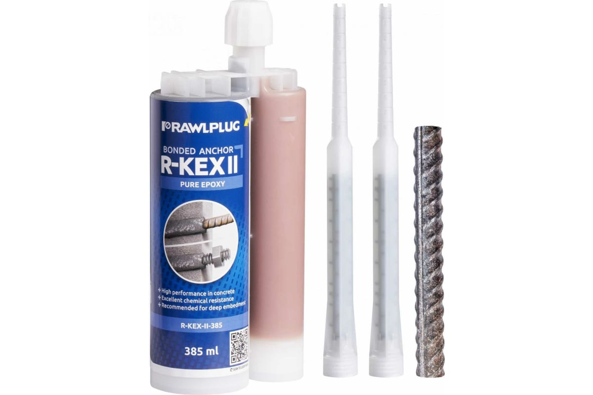 Анкер химический 385мл. R-KEX-II-385 RAWPLUG 8123303
