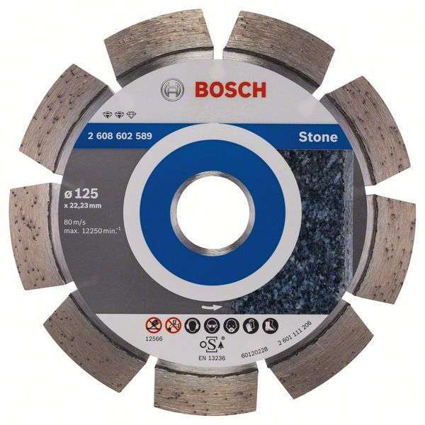 Алм.диск 125х22,2 Ef Stone BOSCH 2608602589