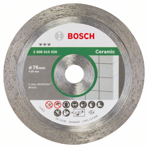 Алм.диск 76х10 Bf Ceramic BOSCH 2608615020