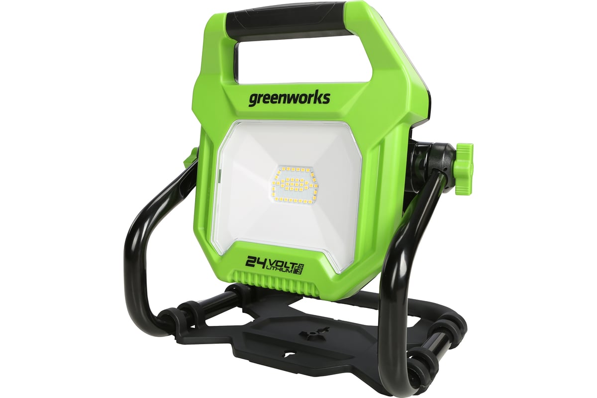 Прожектор подкапотный акк. Greenworks G24UHL LED 24V без акк. и з/у 3401307
