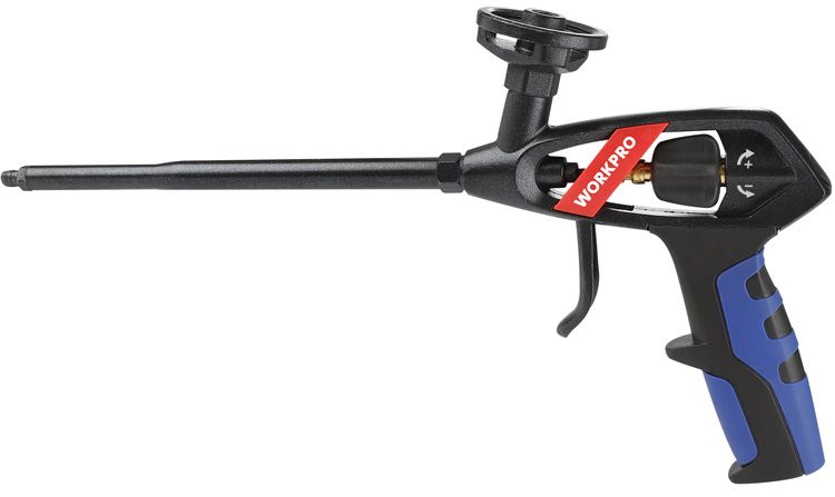 Пистолет Workpro д/монтаж.пены тефлон. WP329045