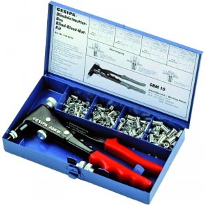 530013 Эл.клупп 1/2-3/4-1" Амиго Е-Сет в чемодане