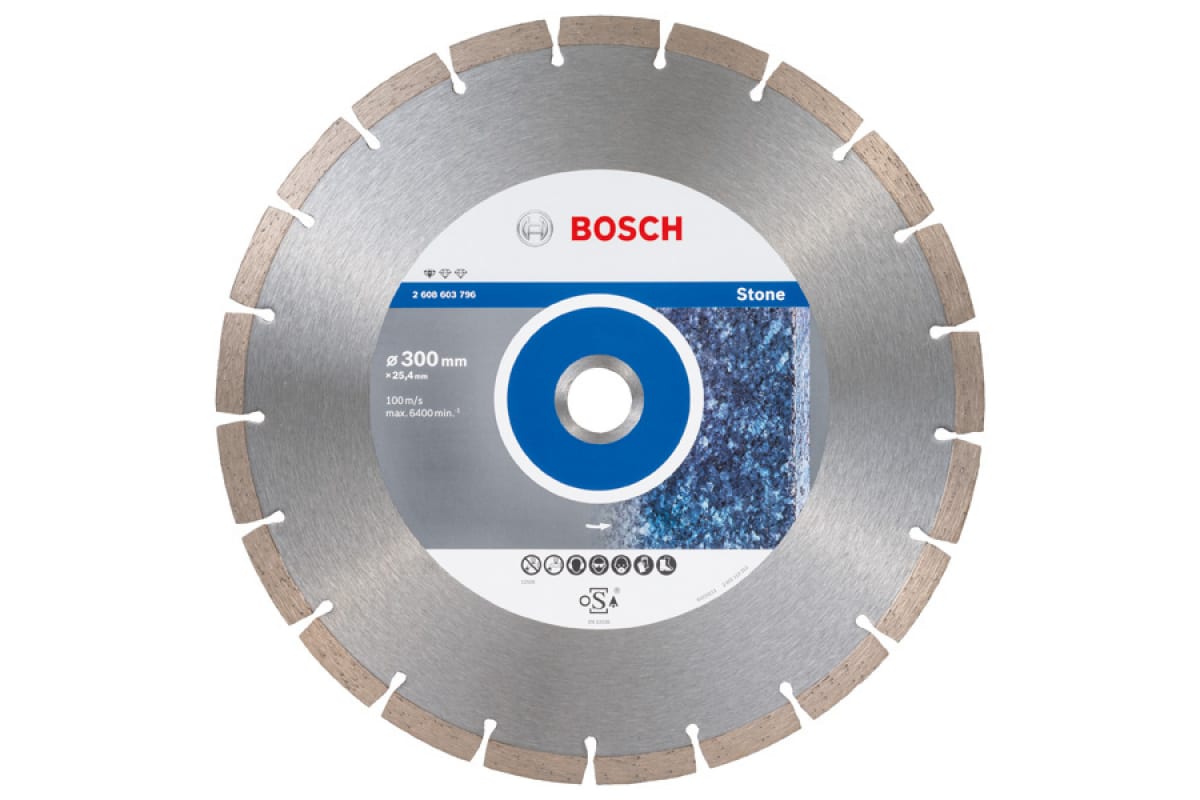 Алм.диск 300х25,4 Stf Stone BOSCH 2608603796