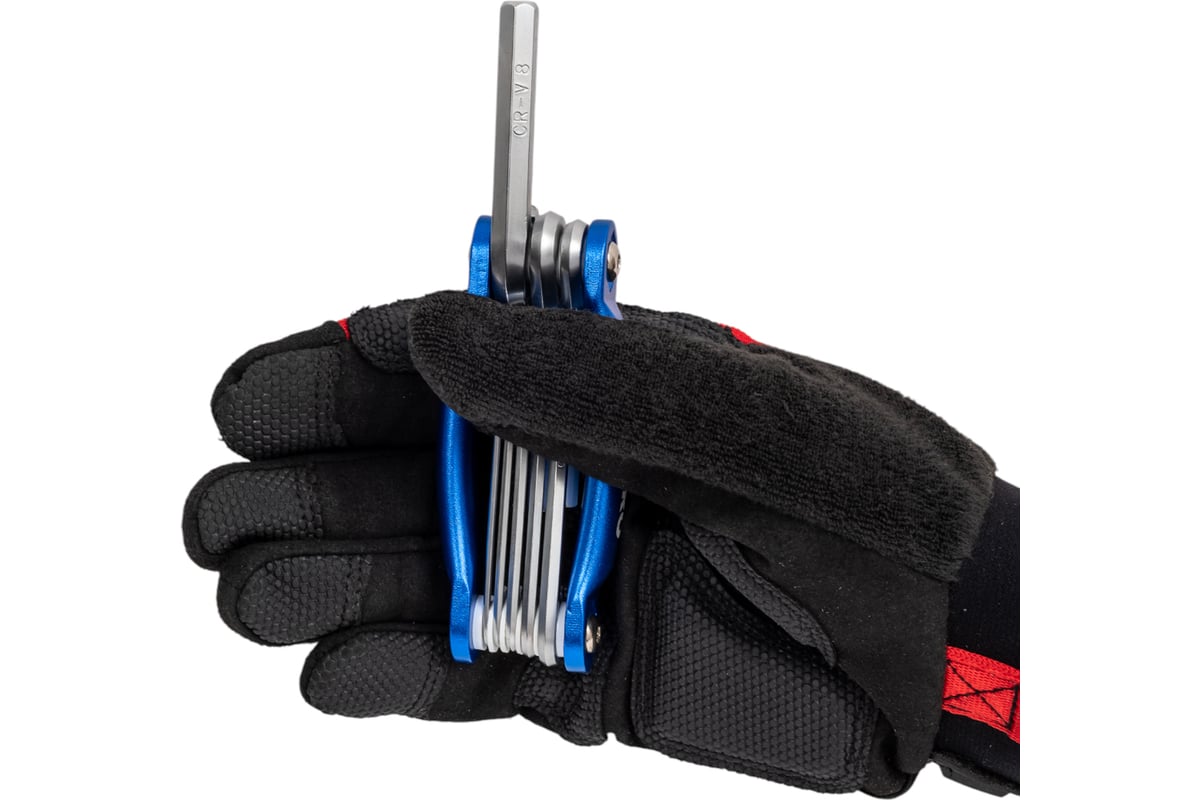 Набор имбус.HEX PRO CR-V 9шт. складной Workpro WP222024