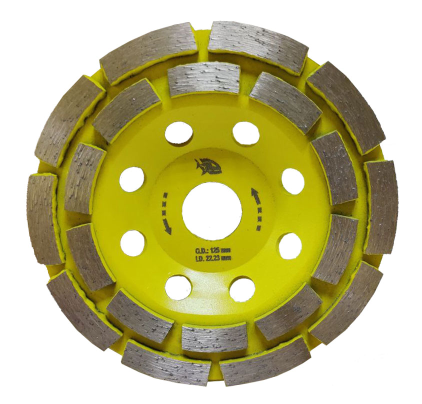 Чашка алм. 125мм 2-рядн. Пиранья 00-00000748