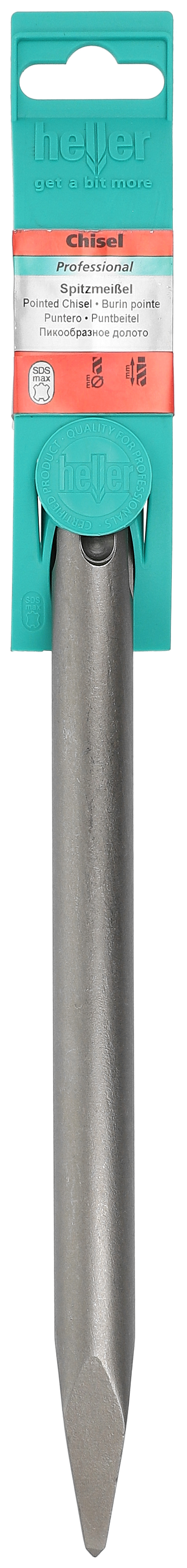 Долото SDSmах 600 пикообразн. Heller, TD21002