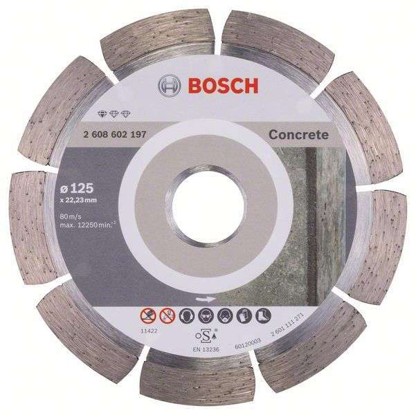 Алм.диск 125х22,2 Pf Concrete BOSCH 2608602197