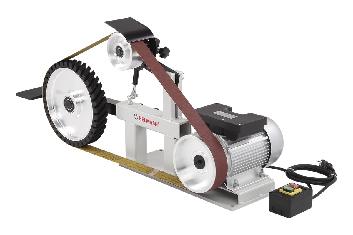 Ленточный шлифовальный станок BGM-822 BELMASH (S351A)