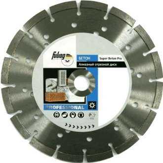 Алм.диск 300х25,4 Beton Pro FUBAG 10300-6
