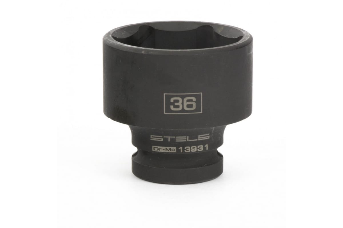 Головка 6гр ударн. 36мм 1/2" Stels 13931