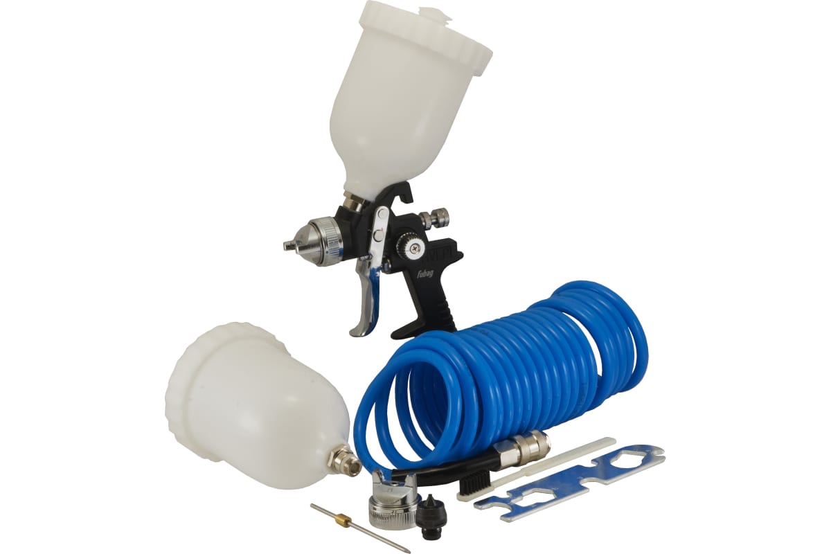 Набор краскопульт в/б+4предм. Basic G600 120110 FUBAG