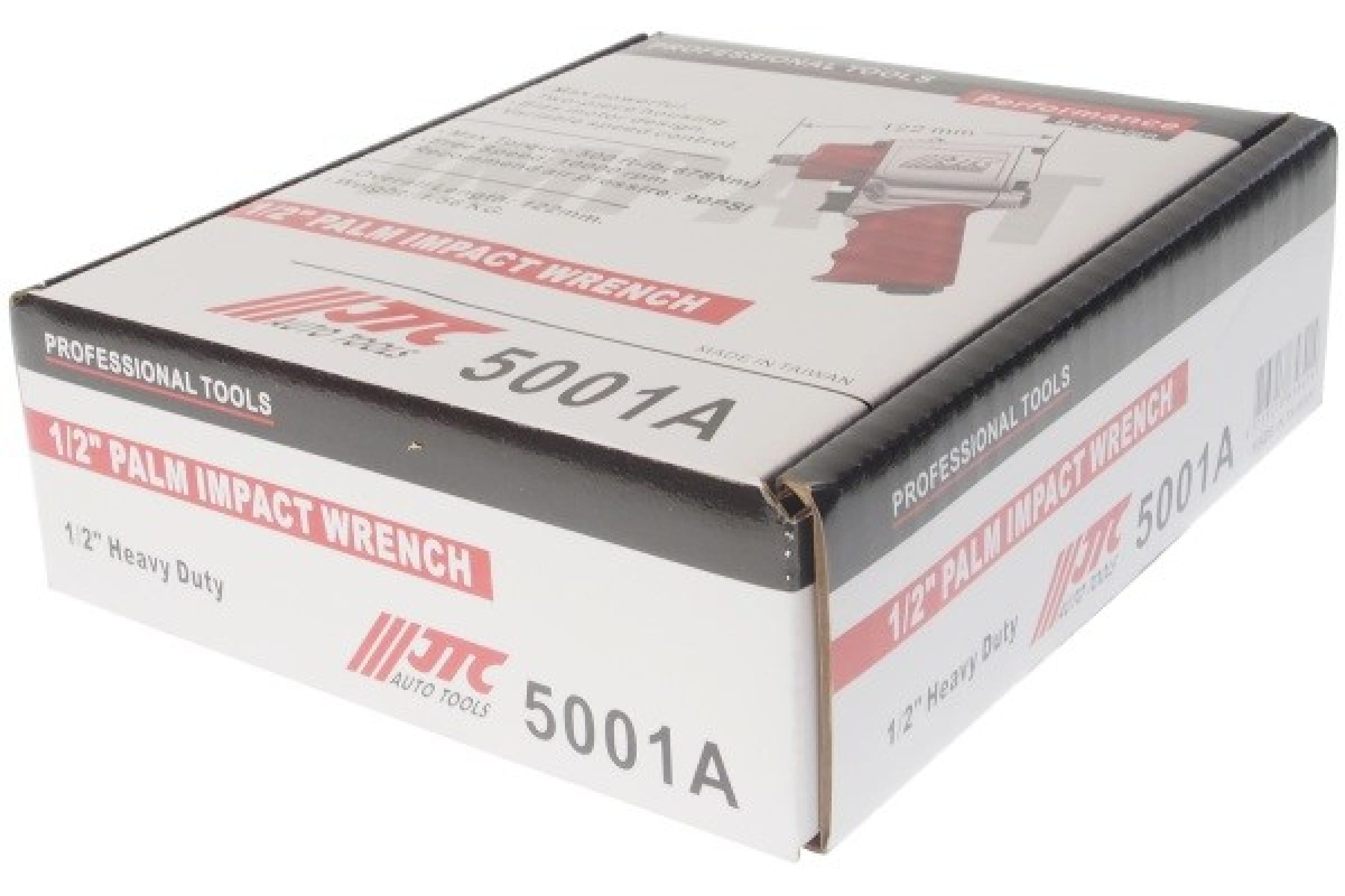 Гайковерт пневм.ударн.1/2''(678 Nm) 90PSI, JTC-5001A