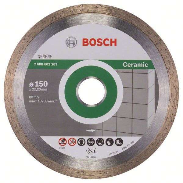 Алм.диск 150х22,2 Pf Ceramic BOSCH 2608602203