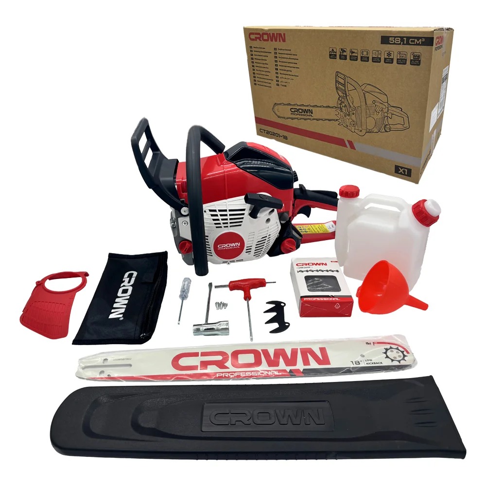 Бензопила CT20201-18 CROWN