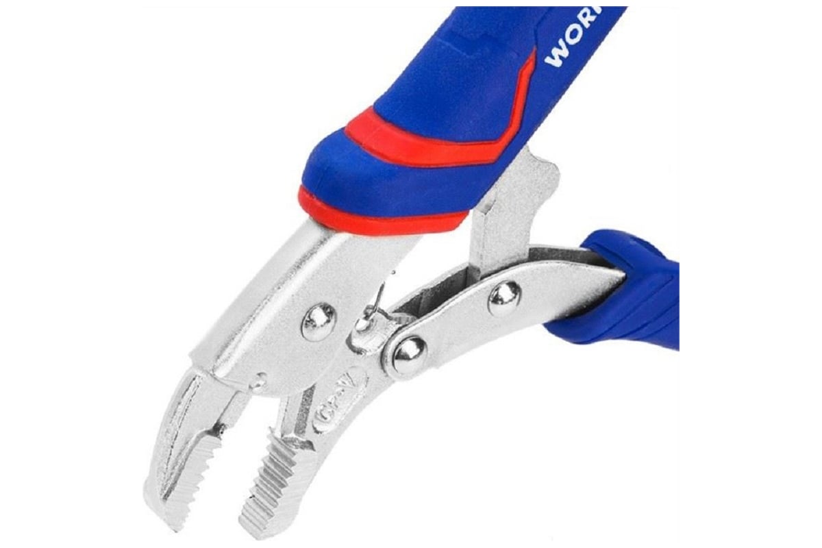Клещи Workpro CR-V 130мм 5" фиксирующ. WP231072