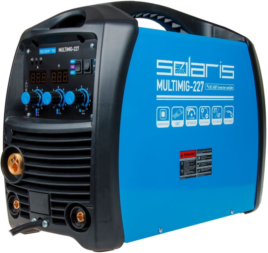 Свар.полуавтомат Solaris MULTIMIG-227