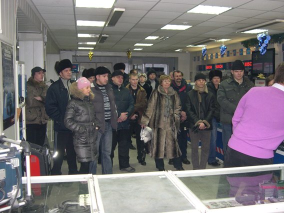 Демонстрация станков Корвет