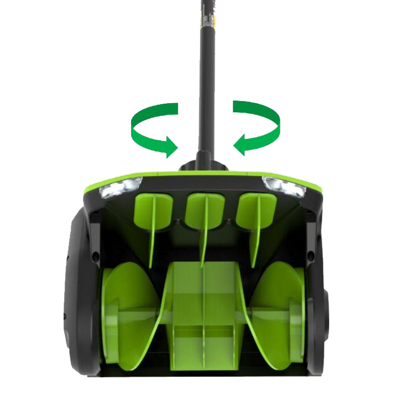 Снегоуборщик акк. GD60SS2 60V, 5 А/ч, 30см регулир. направл. выброса GreenWorks 2603207UG