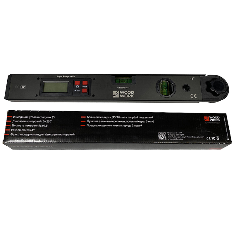 Угломер Woodwork DP-02 цифровой