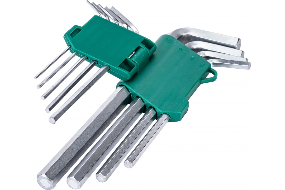 Набор имбус.HEX 9шт/кор. длинн. ВОЛАТ (1,5-10мм) 11010-09