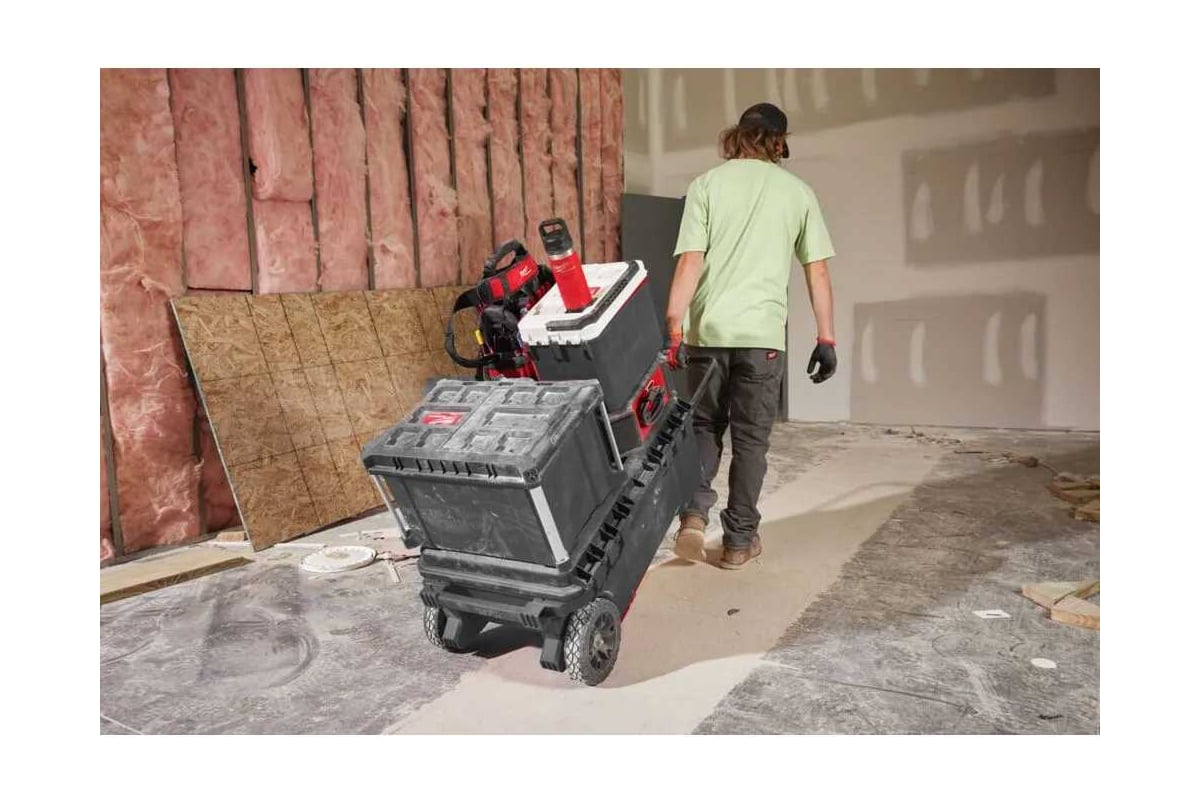 Термос  532 мл красный PACKOUT Milwaukee 4932493991