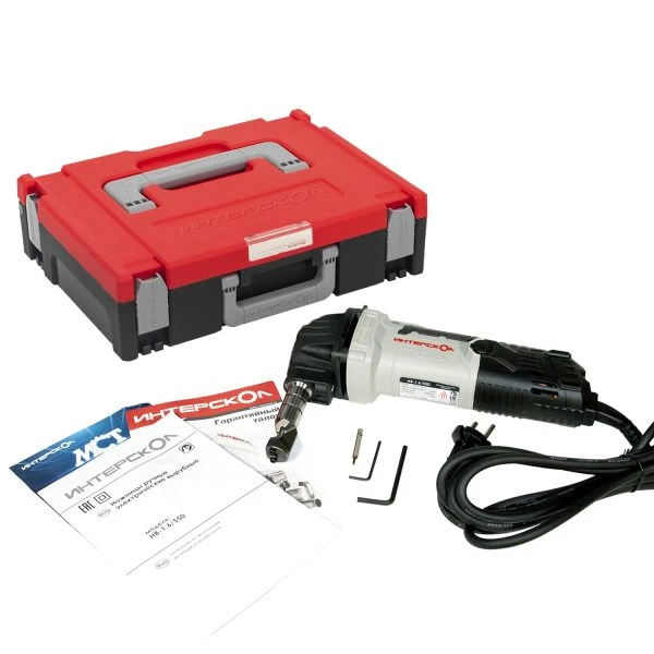 Ножницы вырубные НВ-1,6/550 Интерскол кейс МБ-100 858.1.0.70