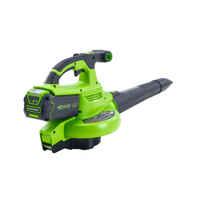 Воздуходув-Садовый Пылесос акк. GreenWorks GD40BV 4Ач(1акк.+ЗУ) 2406907UB